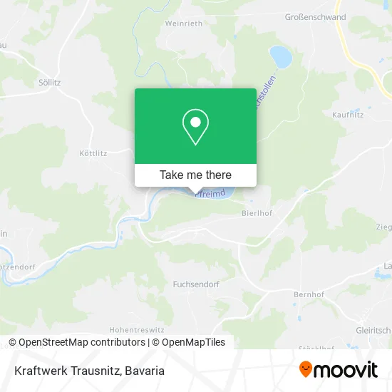 Карта Kraftwerk Trausnitz