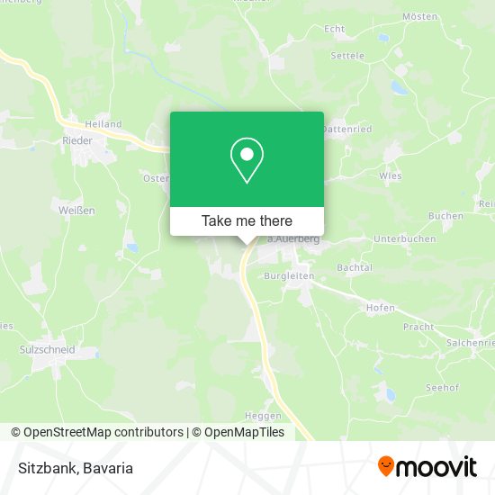 Sitzbank map