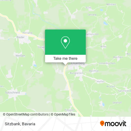 Карта Sitzbank