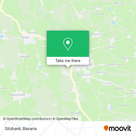 Sitzbank map