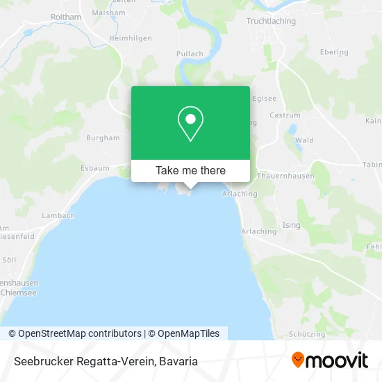 Карта Seebrucker Regatta-Verein