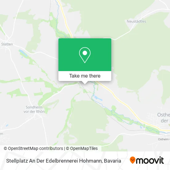 Карта Stellplatz An Der Edelbrennerei Hohmann