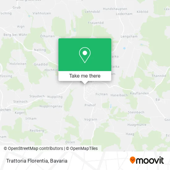 Карта Trattoria Florentia