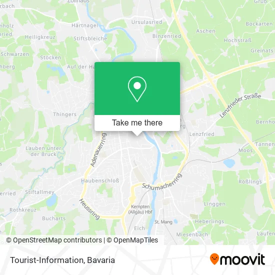 Карта Tourist-Information