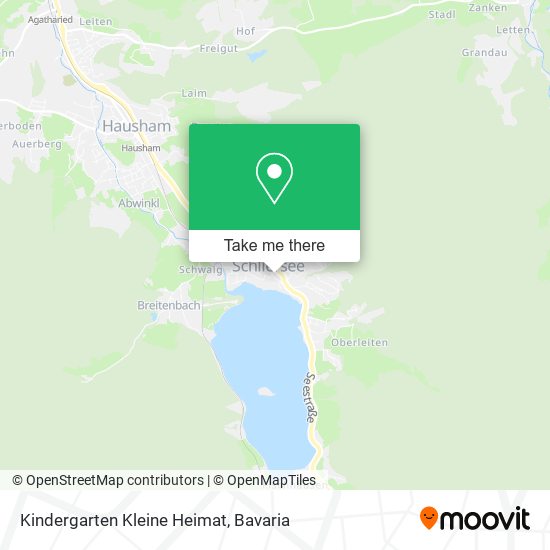 Kindergarten Kleine Heimat map