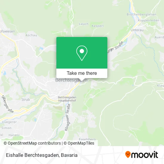Карта Eishalle Berchtesgaden