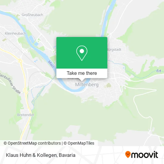 Карта Klaus Huhn & Kollegen