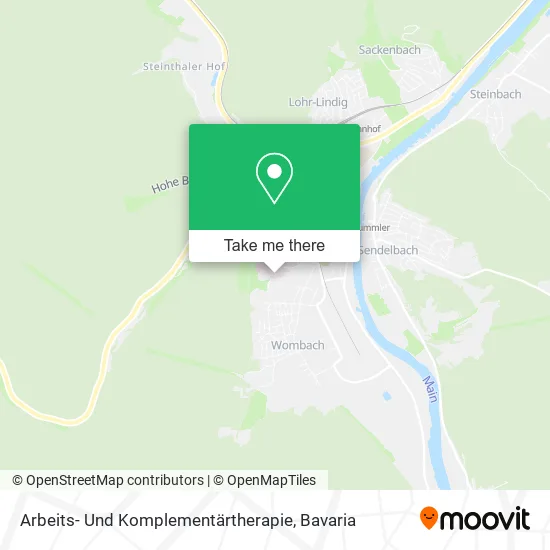Карта Arbeits- Und Komplementärtherapie