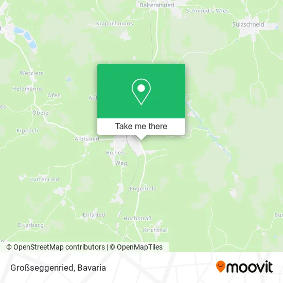 Карта Großseggenried