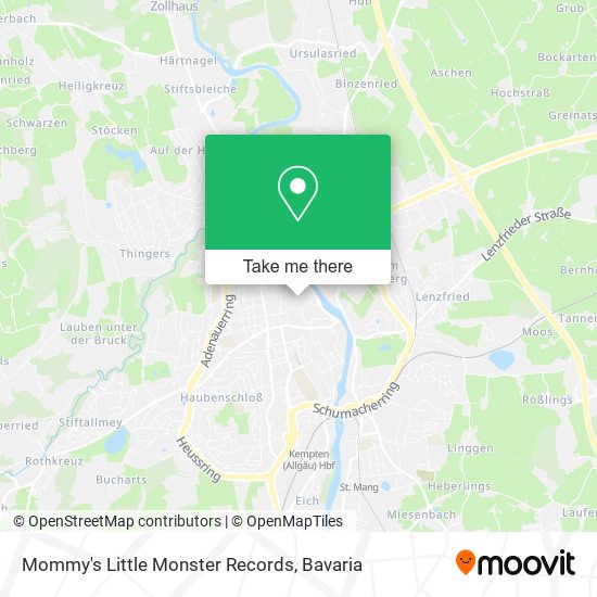 Mommy's Little Monster Records map