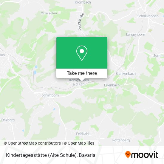 Карта Kindertagesstätte (Alte Schule)