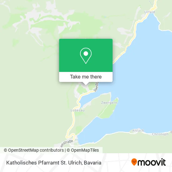 Карта Katholisches Pfarramt St. Ulrich