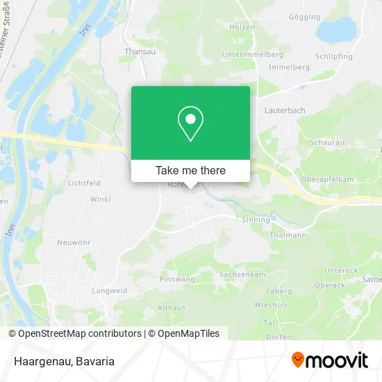 Карта Haargenau