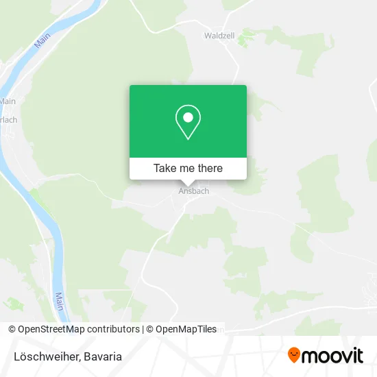 Карта Löschweiher