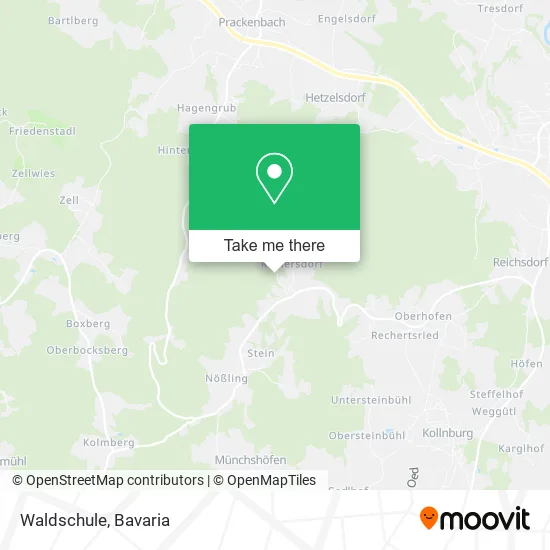 Карта Waldschule