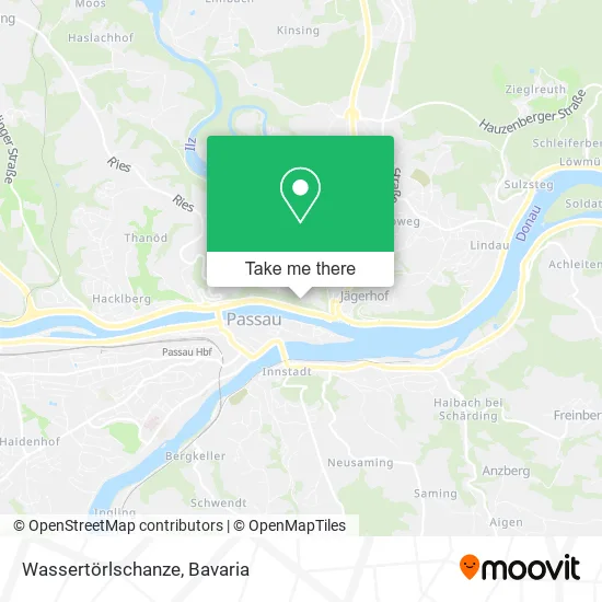 Карта Wassertörlschanze
