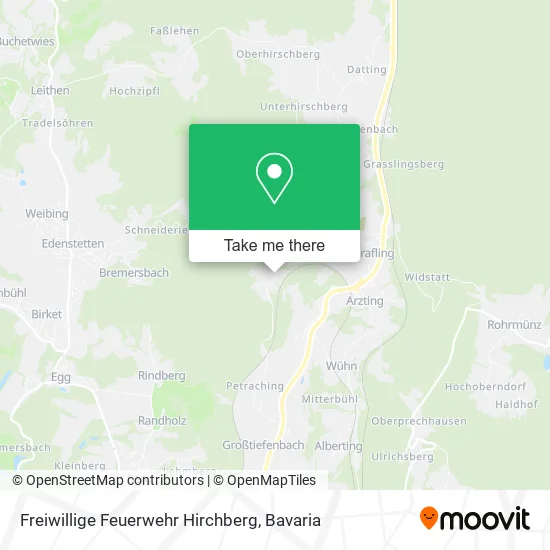 Карта Freiwillige Feuerwehr Hirchberg