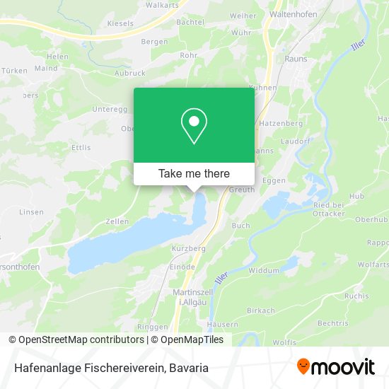Hafenanlage Fischereiverein map