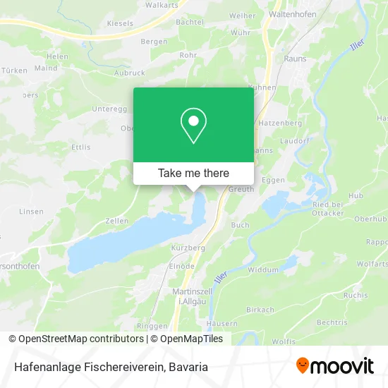 Карта Hafenanlage Fischereiverein