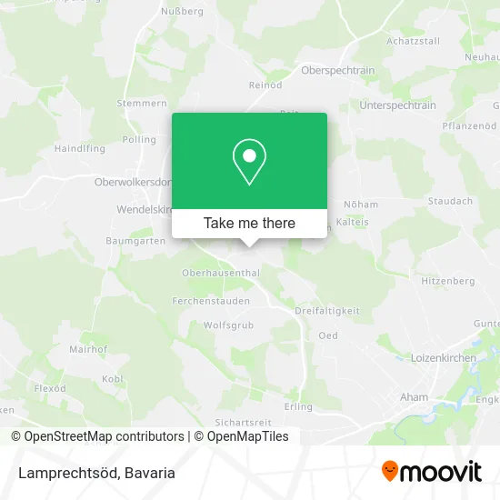 Карта Lamprechtsöd