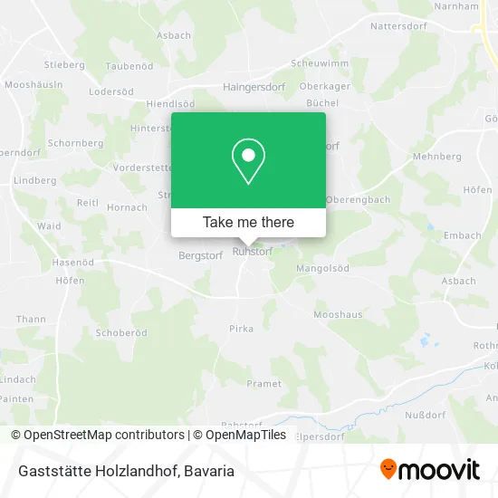 Карта Gaststätte Holzlandhof