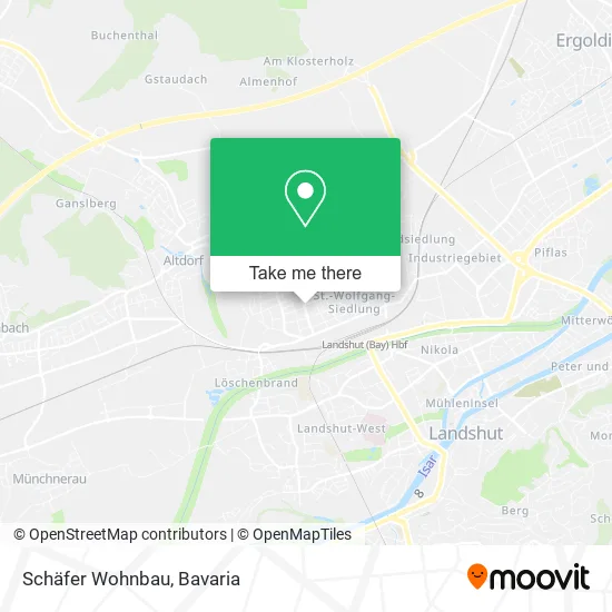 Карта Schäfer Wohnbau