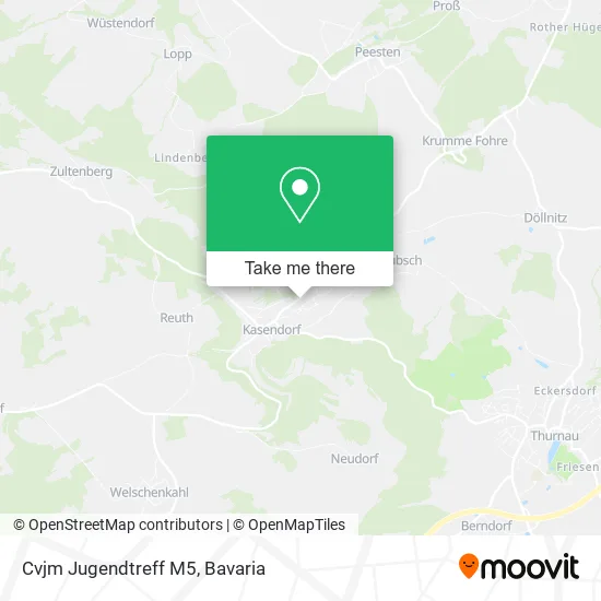 Карта Cvjm Jugendtreff M5