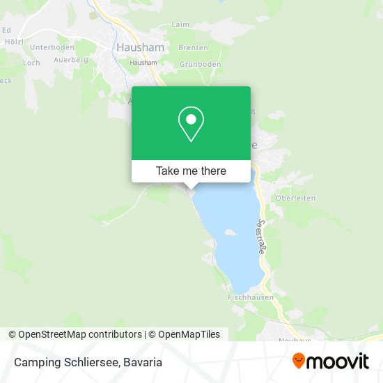 Camping Schliersee map