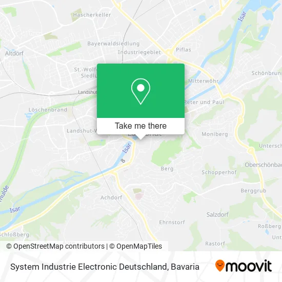 Карта System Industrie Electronic Deutschland