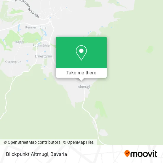 Карта Blickpunkt Altmugl