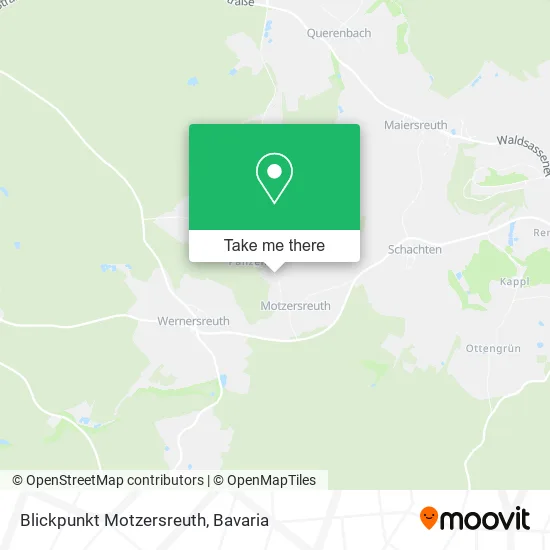 Карта Blickpunkt Motzersreuth