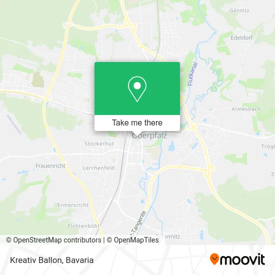 Карта Kreativ Ballon