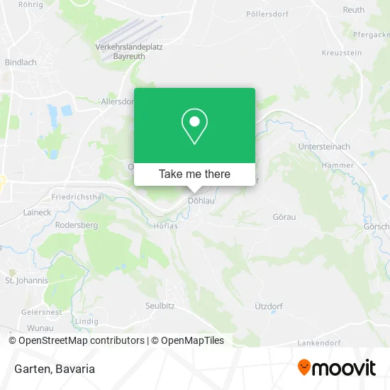 Карта Garten