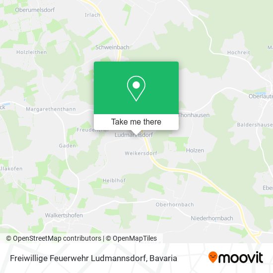 Freiwillige Feuerwehr Ludmannsdorf map