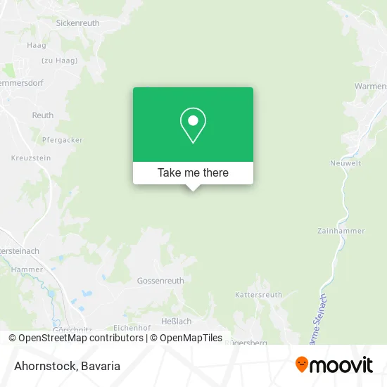 Карта Ahornstock