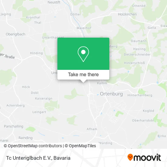 Карта Tc Unteriglbach E.V.