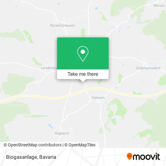 Карта Biogasanlage