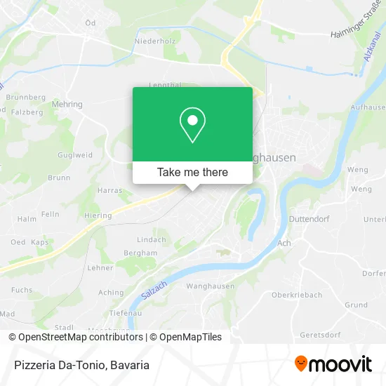 Карта Pizzeria Da-Tonio