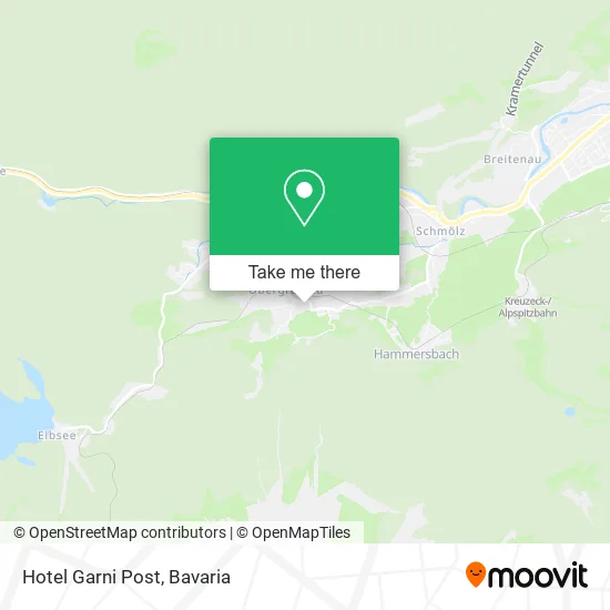 Карта Hotel Garni Post