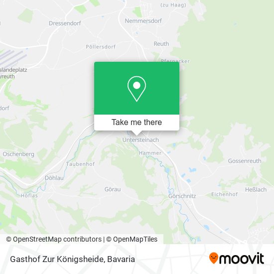 Gasthof Zur Königsheide map