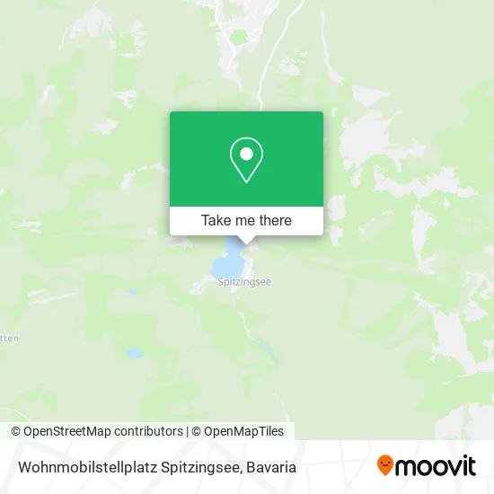 Карта Wohnmobilstellplatz Spitzingsee