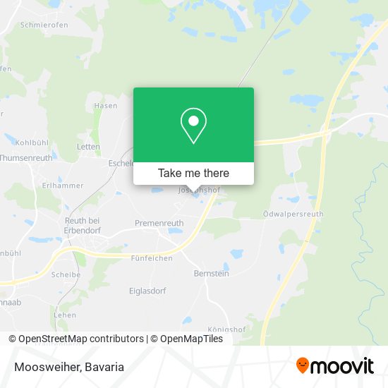 Карта Moosweiher