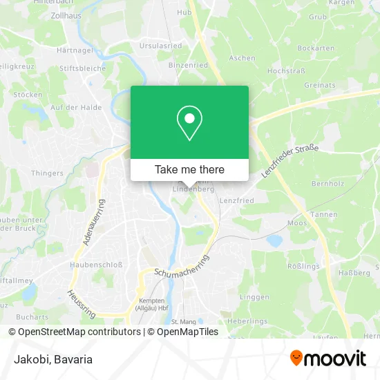 Карта Jakobi