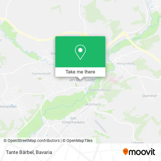 Карта Tante Bärbel