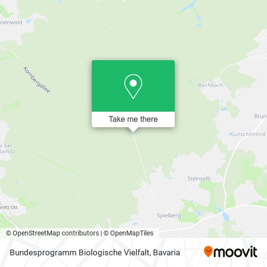 Bundesprogramm Biologische Vielfalt map