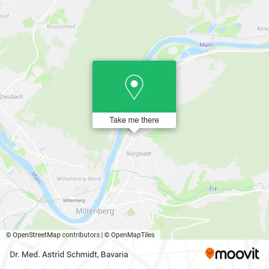 Карта Dr. Med. Astrid Schmidt