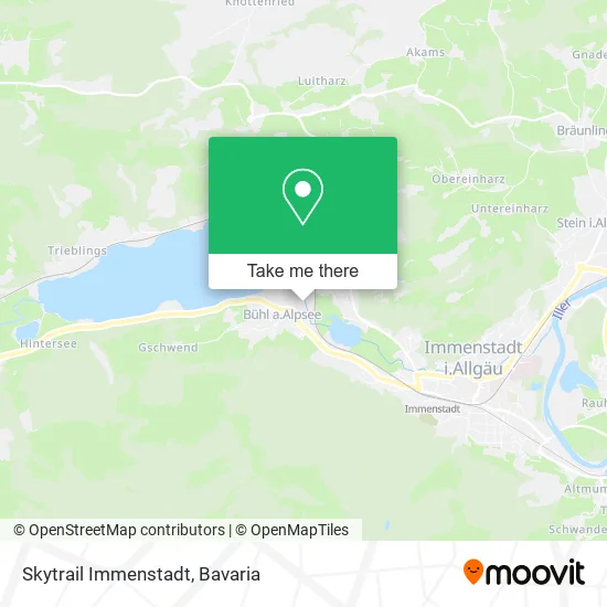 Карта Skytrail Immenstadt