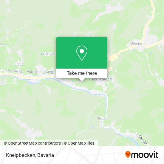 Карта Kneipbecken