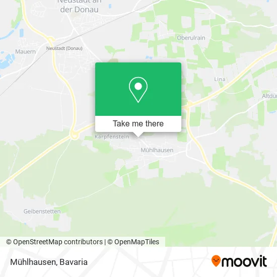Карта Mühlhausen