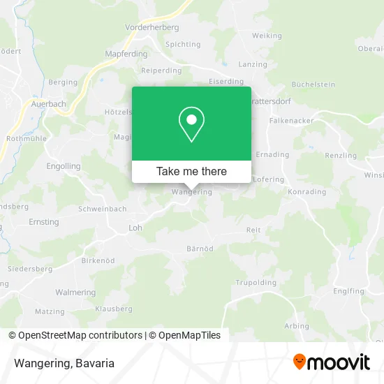 Карта Wangering